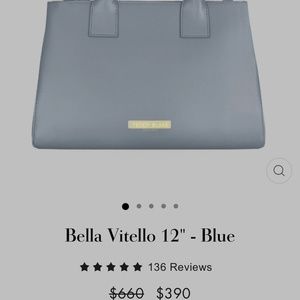 Teddy Blake baby blue bag